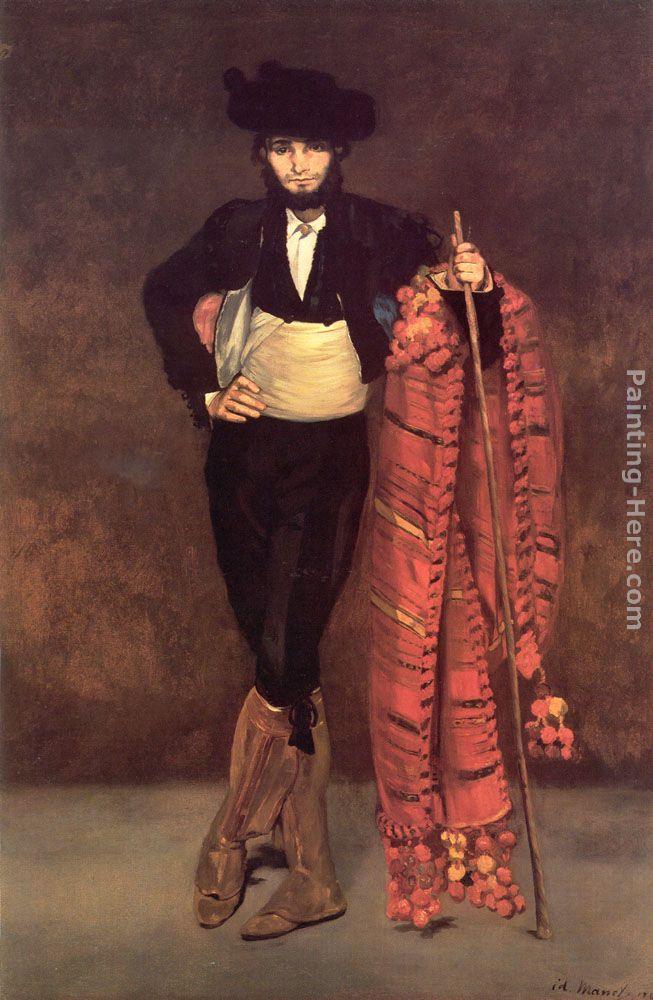 Eduard Manet Young Man in the Costume of a Majo